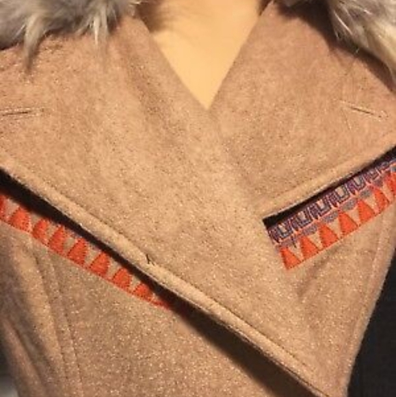 Tracy Reese by Anthropologie Embroidered Coat - Picture 4 of 6